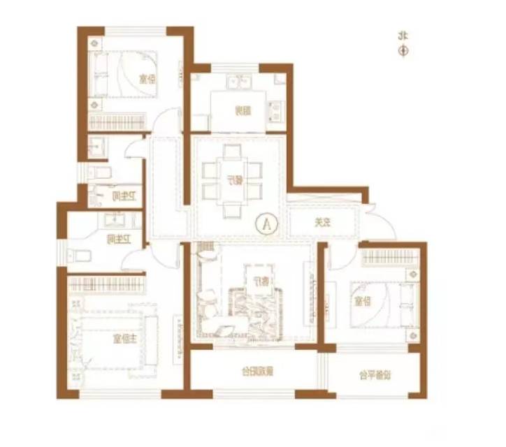 奧體華府樓王位置  東戶  127平送車位126萬正常貸款