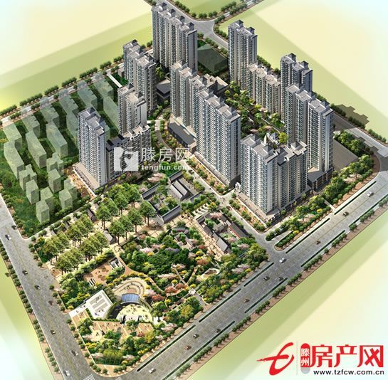 絕版地段，傳世府邸，滕州市中，商業(yè)繁華，交通便利，配套齊全