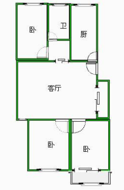 北安居三期精裝修學(xué)區(qū)房急售