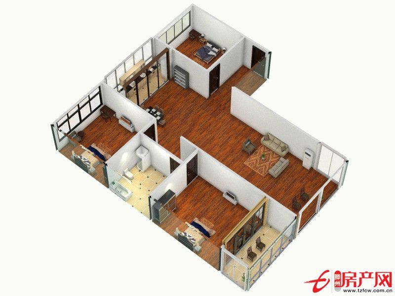 翠湖天地精裝修大三室全款出售