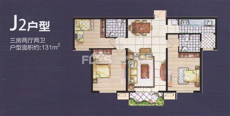 三室一廳朝陽，全明戶型全天采光