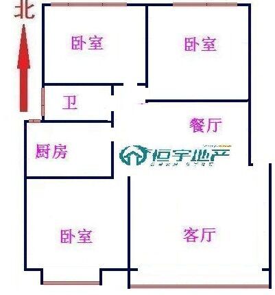 北辛學(xué)區(qū)房性價比最高的房子客廳朝陽大同花園