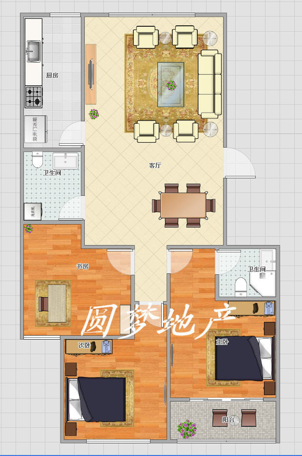 和諧康城抵賬房，超低價能貸款，走售樓處手續(xù)