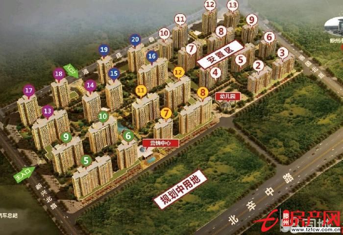 附近有市民廣場(chǎng)，教育配套，雙語幼兒園