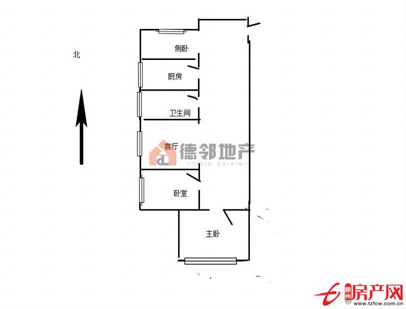 北辛街道尚德家園三室兩廳可貸款
