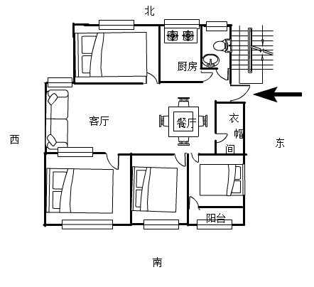 杏壇西區(qū)四室好房源