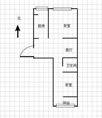 大同天下龍香苑兩室一廳精裝修南北通透帶個(gè)大平臺(tái)能分期