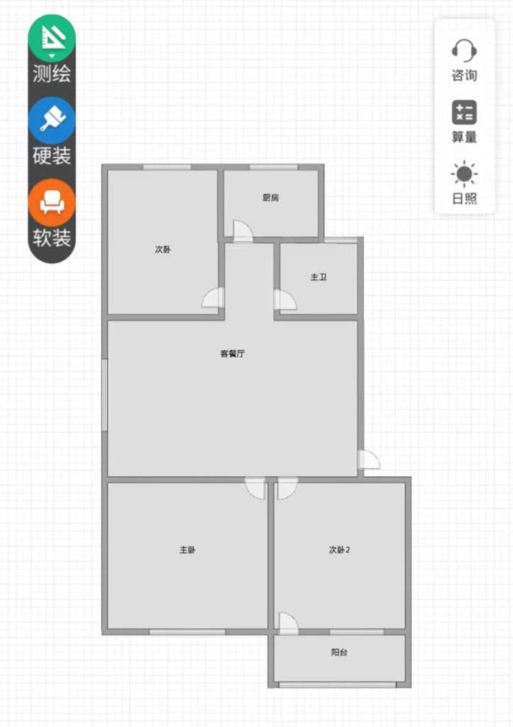 匯龍安東花園三室2廳格局超棒87m296.8萬隨時看，性價比高
